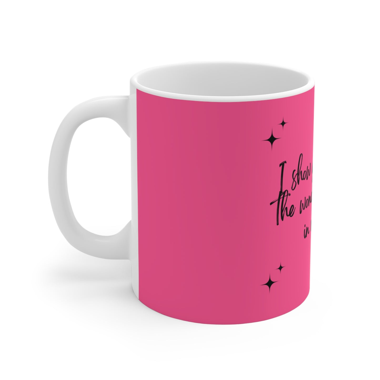 Fuel Your Soul: Inspirational Coffee Mug for Grateful Sips - "I show gratitude for the wonderful things in my life"