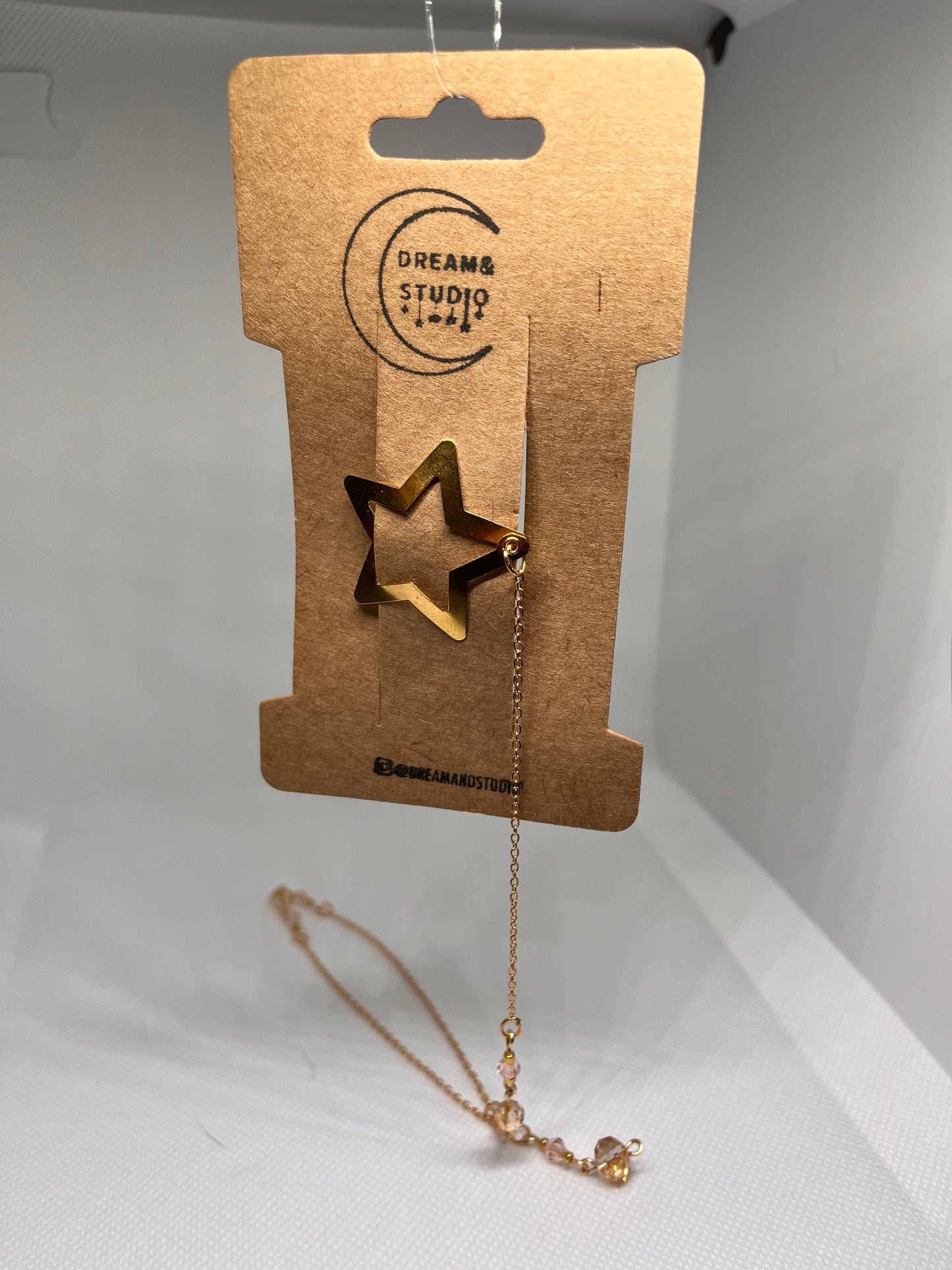 Star Clip Jeweled Hair Dangle