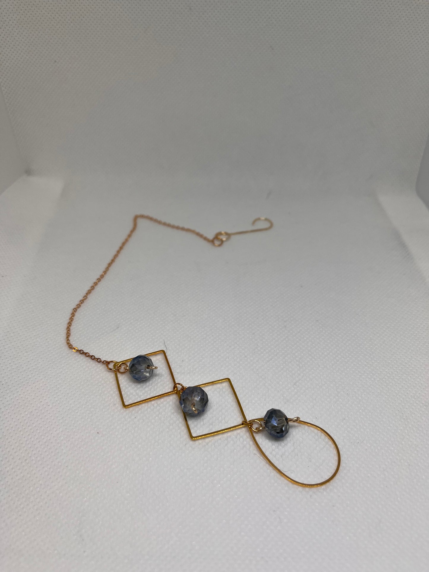 Iridescent Geometric Sun-catcher Dangle w/ Hook