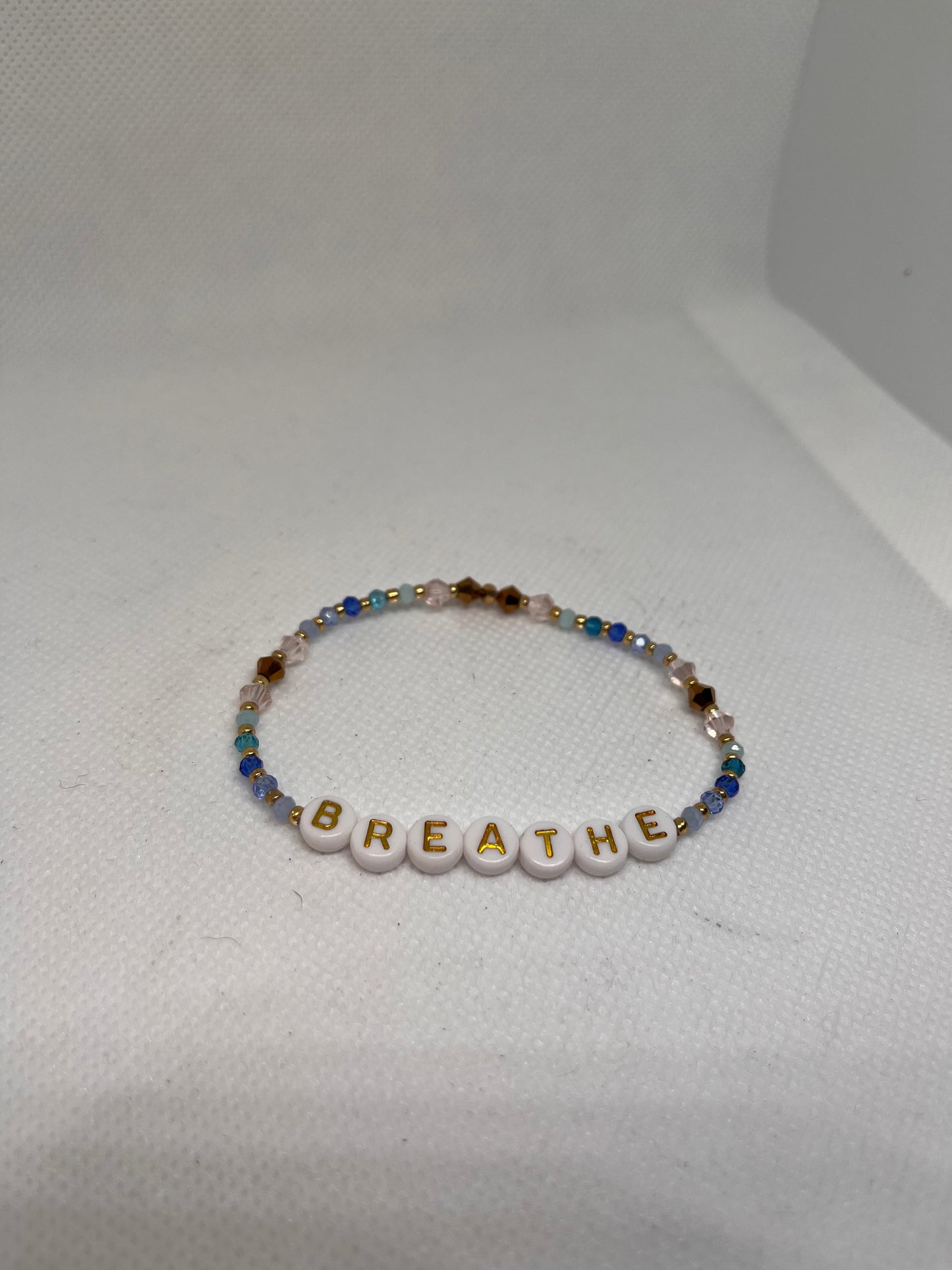 Inspirational Word Bracelet (1 piece) - Various Words Available (Breathe, Sunshine, Dog Mom, etc.)