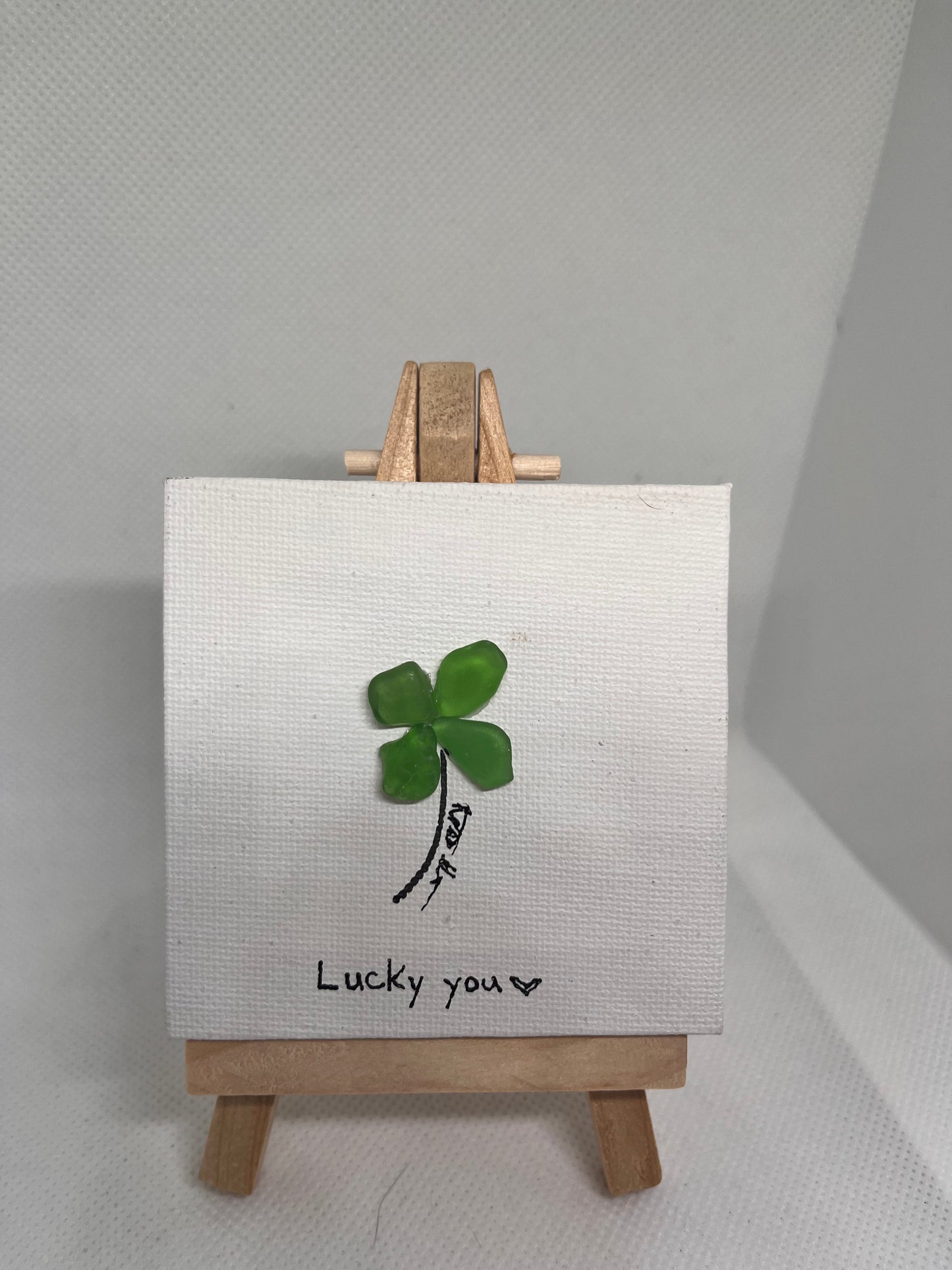 Beautiful 3x3 Sea Glass Art (1 pc)