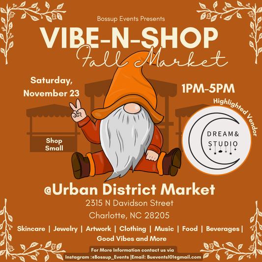 Vibe-N-Shop Fall Market at Urban District Market 11/23