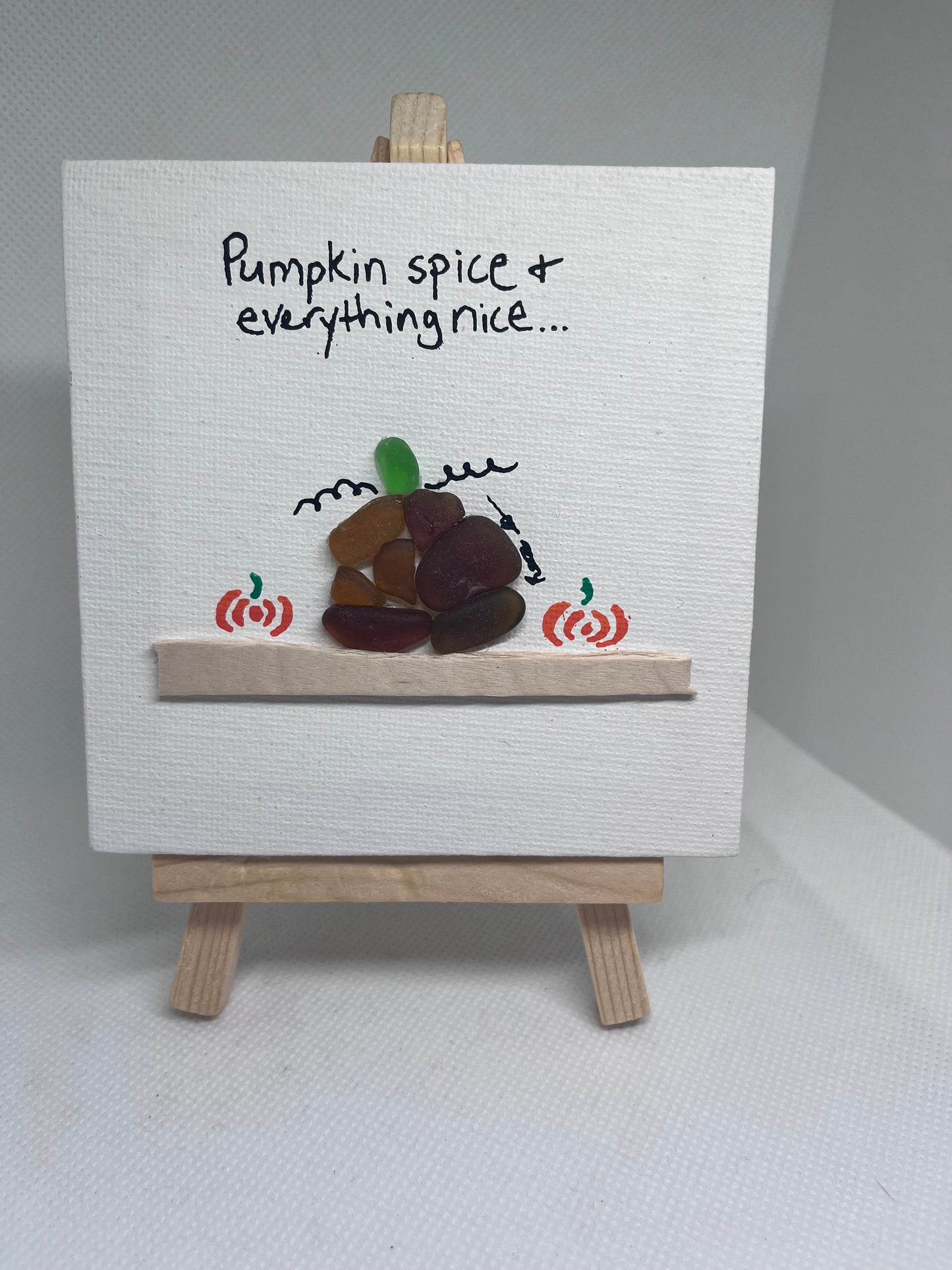 Beautiful 4x4 Sea Glass Art (1 pc)