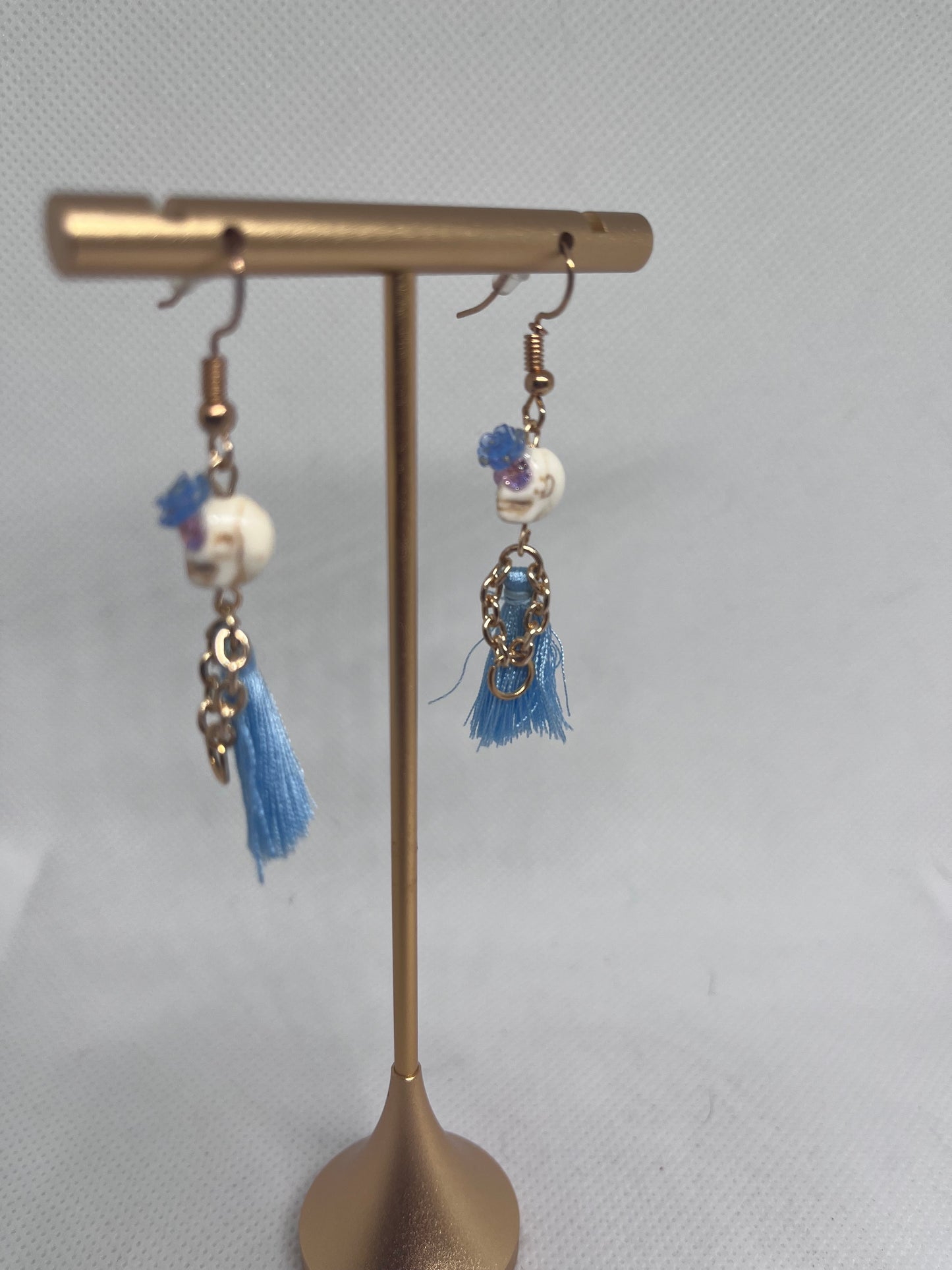 Spooktacular Style - Halloween Earring Collection: Iridescent Pumpkin, Dia De Los Muertos, Candy Corn, Ghosts, and Good/Bad Witch