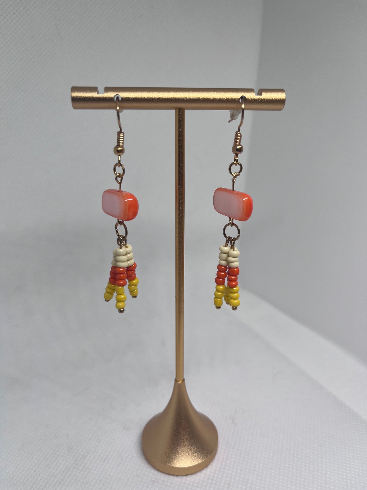 Spooktacular Style - Halloween Earring Collection: Iridescent Pumpkin, Dia De Los Muertos, Candy Corn, Ghosts, and Good/Bad Witch