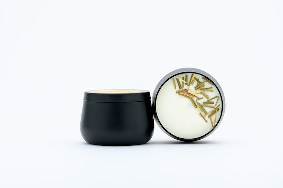 Breathe in Bliss: Lemongrass Candle 4 oz. - A Luxurious Escape for the Senses